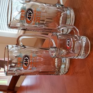 A & W mugs